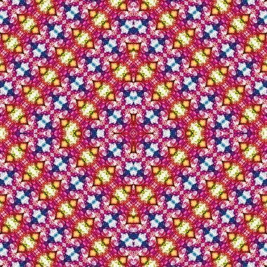 Kusursuz etnik düzen. Yaratıcı doku arka planı. Karmaşık bir doku. Geçmişe dönüş. Sanat deseni