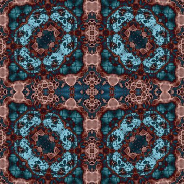 Kusursuz etnik düzen. Yaratıcı doku arka planı. Karmaşık bir doku. Geçmişe dönüş. Sanat deseni