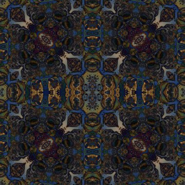 Kusursuz etnik düzen. Yaratıcı doku arka planı. Karmaşık bir doku. Geçmişe dönüş. Sanat deseni