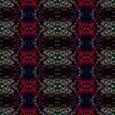 Kusursuz etnik düzen. Yaratıcı doku arka planı. Karmaşık bir doku. Geçmişe dönüş. Sanat deseni