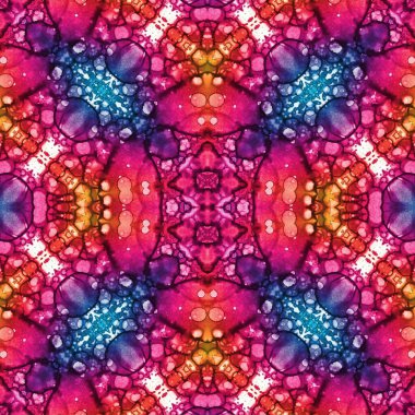 Kusursuz etnik düzen. Yaratıcı doku arka planı. Karmaşık bir doku. Geçmişe dönüş. Sanat deseni