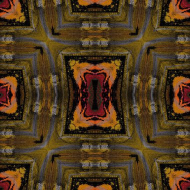 Kusursuz etnik düzen. Yaratıcı doku arka planı. Karmaşık bir doku. Geçmişe dönüş. Sanat deseni