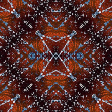 Kusursuz etnik düzen. Yaratıcı doku arka planı. Karmaşık bir doku. Geçmişe dönüş. Sanat deseni