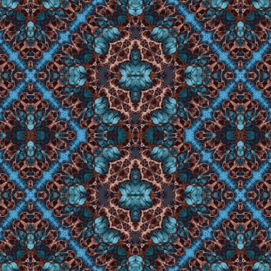 Kusursuz etnik düzen. Yaratıcı doku arka planı. Karmaşık bir doku. Geçmişe dönüş. Sanat deseni