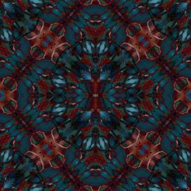 Kusursuz etnik düzen. Yaratıcı doku arka planı. Karmaşık bir doku. Geçmişe dönüş. Sanat deseni