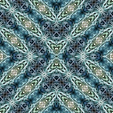 Kusursuz etnik düzen. Yaratıcı doku arka planı. Karmaşık bir doku. Geçmişe dönüş. Sanat deseni