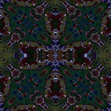 Kusursuz etnik düzen. Yaratıcı doku arka planı. Karmaşık bir doku. Geçmişe dönüş. Sanat deseni