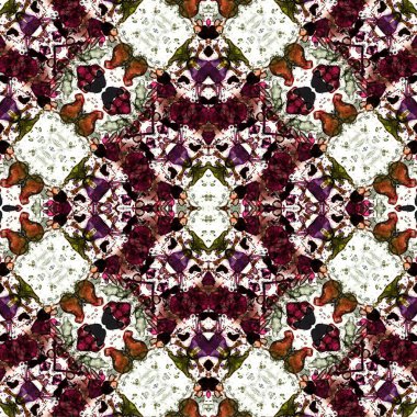 Kusursuz etnik düzen. Yaratıcı doku arka planı. Karmaşık bir doku. Geçmişe dönüş. Sanat deseni