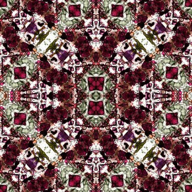 Kusursuz etnik düzen. Yaratıcı doku arka planı. Karmaşık bir doku. Geçmişe dönüş. Sanat deseni