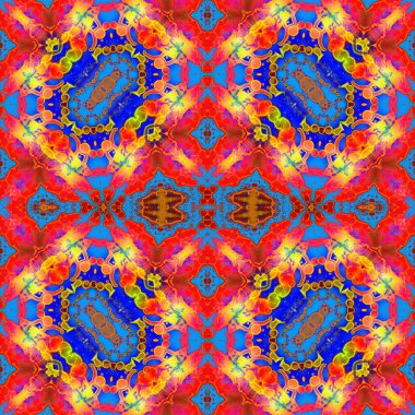 Kusursuz etnik düzen. Yaratıcı doku arka planı. Karmaşık bir doku. Geçmişe dönüş. Sanat deseni