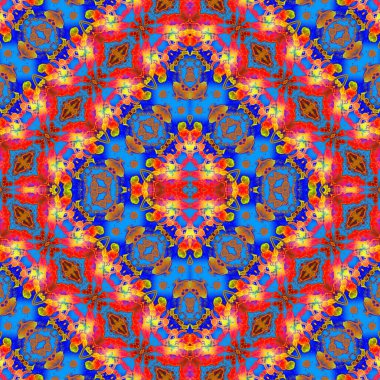 Kusursuz etnik düzen. Yaratıcı doku arka planı. Karmaşık bir doku. Geçmişe dönüş. Sanat deseni