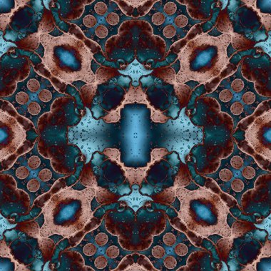 Kusursuz etnik düzen. Yaratıcı doku arka planı. Karmaşık bir doku. Geçmişe dönüş. Sanat deseni