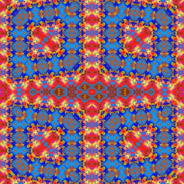 Kusursuz etnik düzen. Yaratıcı doku arka planı. Karmaşık bir doku. Geçmişe dönüş. Sanat deseni