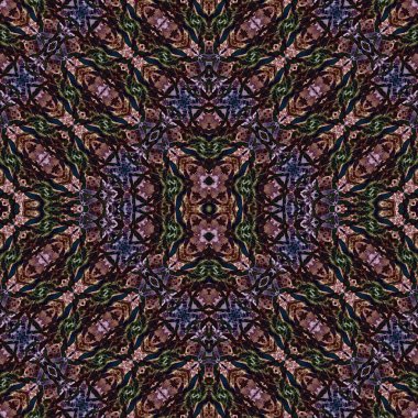 Kusursuz etnik düzen. Yaratıcı doku arka planı. Karmaşık bir doku. Geçmişe dönüş. Sanat deseni