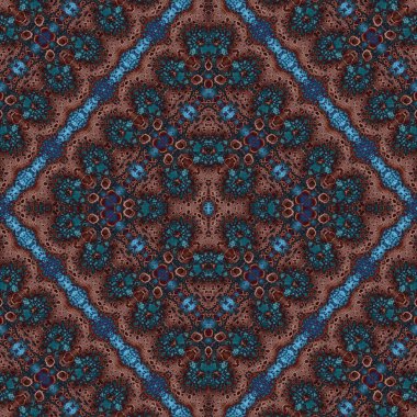 Kusursuz etnik düzen. Yaratıcı doku arka planı. Karmaşık bir doku. Geçmişe dönüş. Sanat deseni