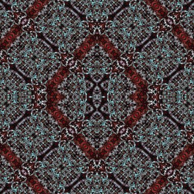 Kusursuz etnik düzen. Yaratıcı doku arka planı. Karmaşık bir doku. Geçmişe dönüş. Sanat deseni