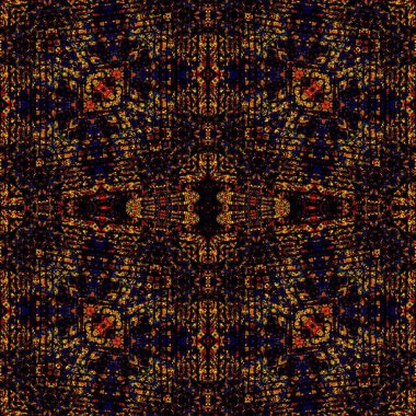 Kusursuz etnik düzen. Yaratıcı doku arka planı. Karmaşık bir doku. Geçmişe dönüş. Sanat deseni