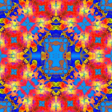 Kusursuz etnik düzen. Yaratıcı doku arka planı. Karmaşık bir doku. Geçmişe dönüş. Sanat deseni