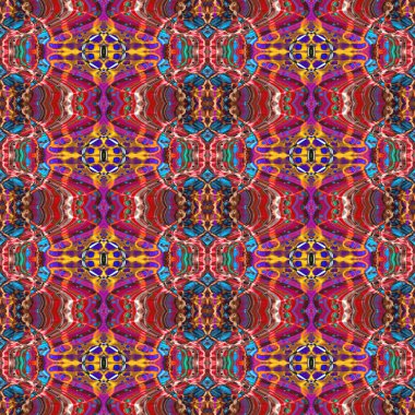 Kusursuz etnik düzen. Yaratıcı doku arka planı. Karmaşık bir doku. Geçmişe dönüş. Sanat deseni