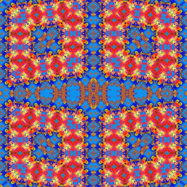 Kusursuz etnik düzen. Yaratıcı doku arka planı. Karmaşık bir doku. Geçmişe dönüş. Sanat deseni