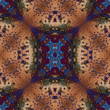 Kusursuz etnik düzen. Yaratıcı doku arka planı. Karmaşık bir doku. Geçmişe dönüş. Sanat deseni