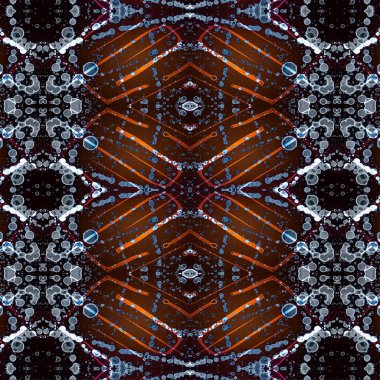 Kusursuz etnik düzen. Yaratıcı doku arka planı. Karmaşık bir doku. Geçmişe dönüş. Sanat deseni