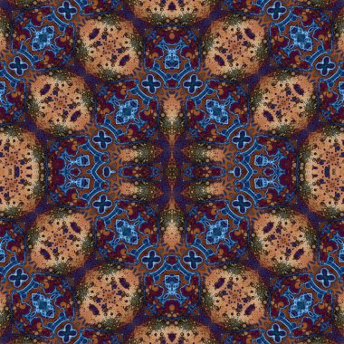 Kusursuz etnik düzen. Yaratıcı doku arka planı. Karmaşık bir doku. Geçmişe dönüş. Sanat deseni