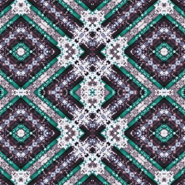 Kusursuz etnik düzen. Yaratıcı doku arka planı. Karmaşık bir doku. Geçmişe dönüş. Sanat deseni