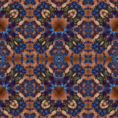 Kusursuz dokuma deseni. Örülmüş arka plan. Halı desensiz. Soyut arkaplan. Sanat kaleydoskobu