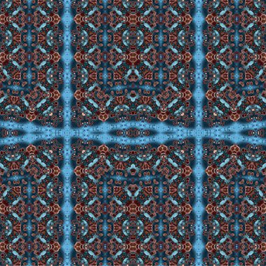 Kusursuz dokuma deseni. Örülmüş arka plan. Halı desensiz. Soyut arkaplan. Sanat kaleydoskobu