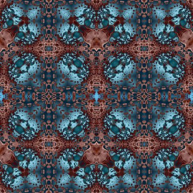 Kusursuz dokuma deseni. Örülmüş arka plan. Halı desensiz. Soyut arkaplan. Sanat kaleydoskobu