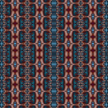 Kusursuz dokuma deseni. Örülmüş arka plan. Halı desensiz. Soyut arkaplan. Sanat kaleydoskobu