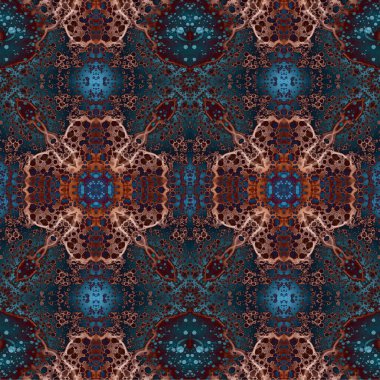 Seamless creative pattern. Abstract creative background. Seamless texture. Chaotic background. Art background