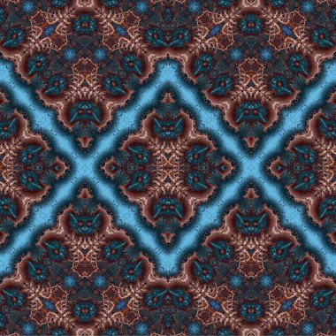 Kusursuz dokuma deseni. Örülmüş arka plan. Halı desensiz. Soyut arkaplan. Sanat kaleydoskobu