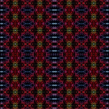 Kusursuz dokuma deseni. Örülmüş arka plan. Halı desensiz. Soyut arkaplan. Sanat kaleydoskobu