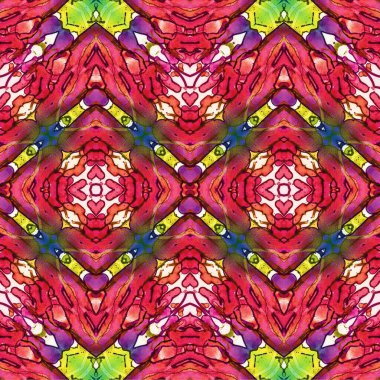 Kusursuz dokuma deseni. Örülmüş arka plan. Halı desensiz. Soyut arkaplan. Sanat kaleydoskobu