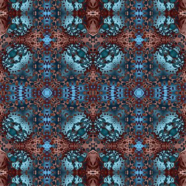 Kusursuz dokuma deseni. Örülmüş arka plan. Halı desensiz. Soyut arkaplan. Sanat kaleydoskobu