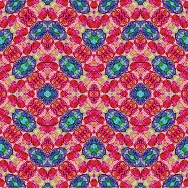 Kusursuz dokuma deseni. Örülmüş arka plan. Halı desensiz. Soyut arkaplan. Sanat kaleydoskobu