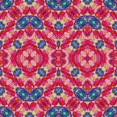 Kusursuz dokuma deseni. Örülmüş arka plan. Halı desensiz. Soyut arkaplan. Sanat kaleydoskobu