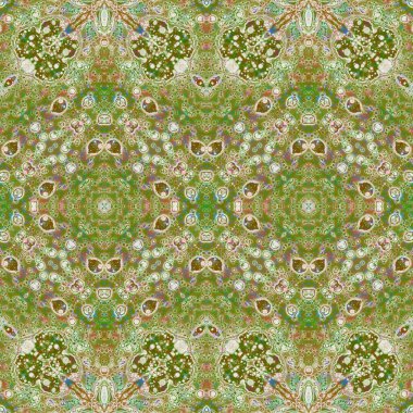 Kusursuz dokuma deseni. Örülmüş arka plan. Halı desensiz. Soyut arkaplan. Sanat kaleydoskobu