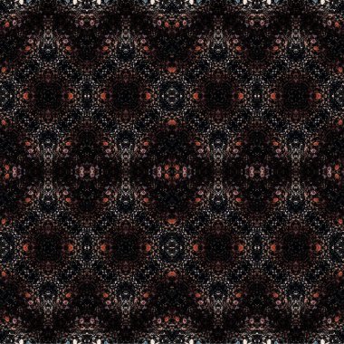 Kusursuz dokuma deseni. Örülmüş arka plan. Halı desensiz. Soyut arkaplan. Sanat kaleydoskobu