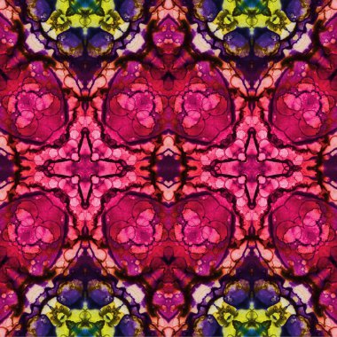 Kusursuz dokuma deseni. Örülmüş arka plan. Halı desensiz. Soyut arkaplan. Sanat kaleydoskobu