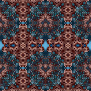 Seamless creative pattern. Abstract creative background. Seamless texture. Chaotic background. Art background