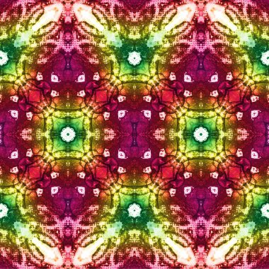 Kusursuz dokuma deseni. Örülmüş arka plan. Halı desensiz. Soyut arkaplan. Sanat kaleydoskobu