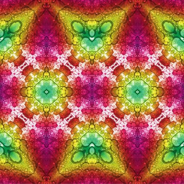 Kusursuz dokuma deseni. Örülmüş arka plan. Halı desensiz. Soyut arkaplan. Sanat kaleydoskobu