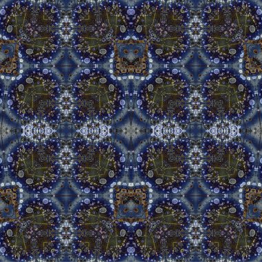 Kusursuz dokuma deseni. Örülmüş arka plan. Halı desensiz. Soyut arkaplan. Sanat kaleydoskobu