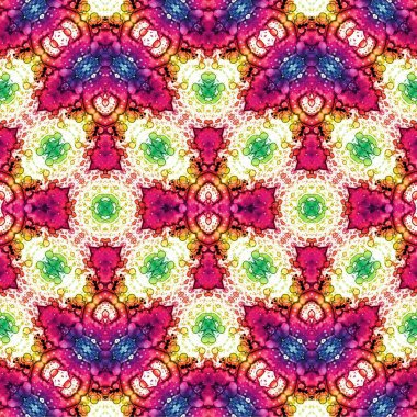 Kusursuz dokuma deseni. Örülmüş arka plan. Halı desensiz. Soyut arkaplan. Sanat kaleydoskobu