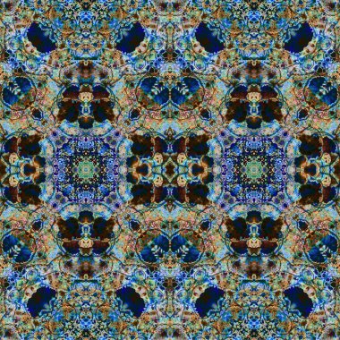 Kusursuz dokuma deseni. Örülmüş arka plan. Halı desensiz. Soyut arkaplan. Sanat kaleydoskobu