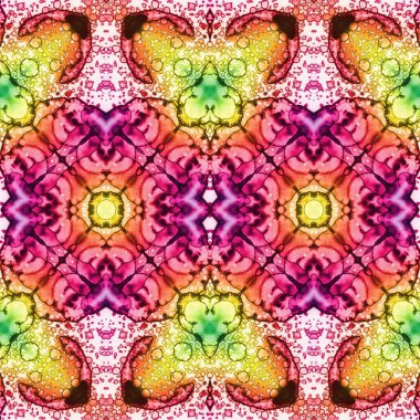 Kusursuz dokuma deseni. Örülmüş arka plan. Halı desensiz. Soyut arkaplan. Sanat kaleydoskobu