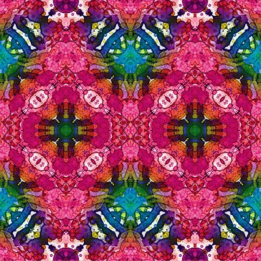 Kusursuz dokuma deseni. Örülmüş arka plan. Halı desensiz. Soyut arkaplan. Sanat kaleydoskobu